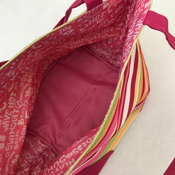 Lancome Canvas Tote with NEW Cosmetic Bag - Picture 6 of 9